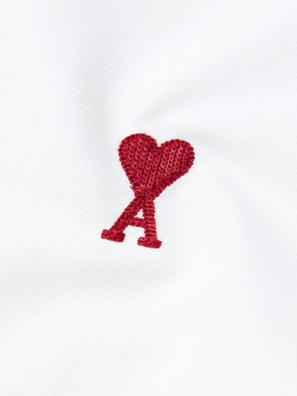 Button-Down Collar Logo-Embroidered Cotton Oxford Shirt - CU