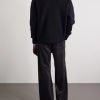 Logo-Intarsia Virgin Wool Sweater - BK Logo-Intarsia Virgin Wool Sweater - BK