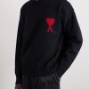 Logo-Intarsia Virgin Wool Sweater - FR Logo-Intarsia Virgin Wool Sweater - FR