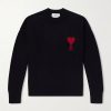 Logo-Intarsia Virgin Wool Sweater Logo-Intarsia Virgin Wool Sweater