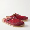 Sal-1 Bandana-Print Suede Clogs - FR