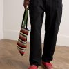 Sal-1 Bandana-Print Suede Clogs - OU