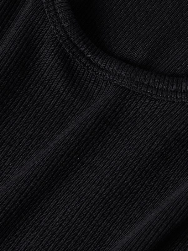 Ribbed Stretch Lyocell and Cotton-Blend Tank Top - CU Ribbed Stretch Lyocell and Cotton-Blend Tank Top - CU