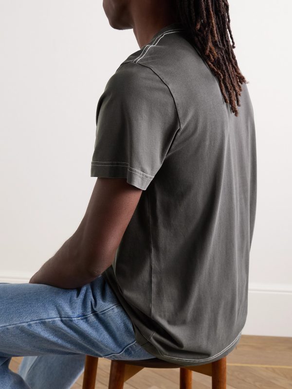 Lyocell and Pima Cotton-Blend Jersey T-Shirt - BK