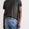 Lyocell and Pima Cotton-Blend Jersey T-Shirt - FR