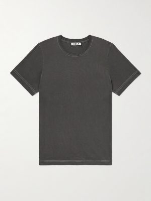 Lyocell and Pima Cotton-Blend Jersey T-Shirt Lyocell and Pima Cotton-Blend Jersey T-Shirt
