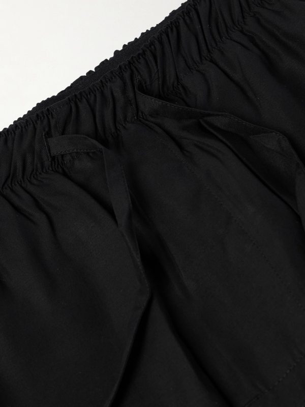 Straight-Leg Lyocell Pyjama Shorts - E1