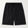 Straight-Leg Lyocell Pyjama Shorts