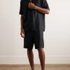 Straight-Leg Lyocell Pyjama Shorts - OU