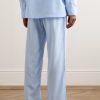 Straight-Leg Lyocell Pyjama Trousers - BK