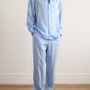 Straight-Leg Lyocell Pyjama Trousers - OU