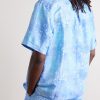 Printed Lyocell and Linen-Blend Shirt - BK Printed Lyocell and Linen-Blend Shirt - BK