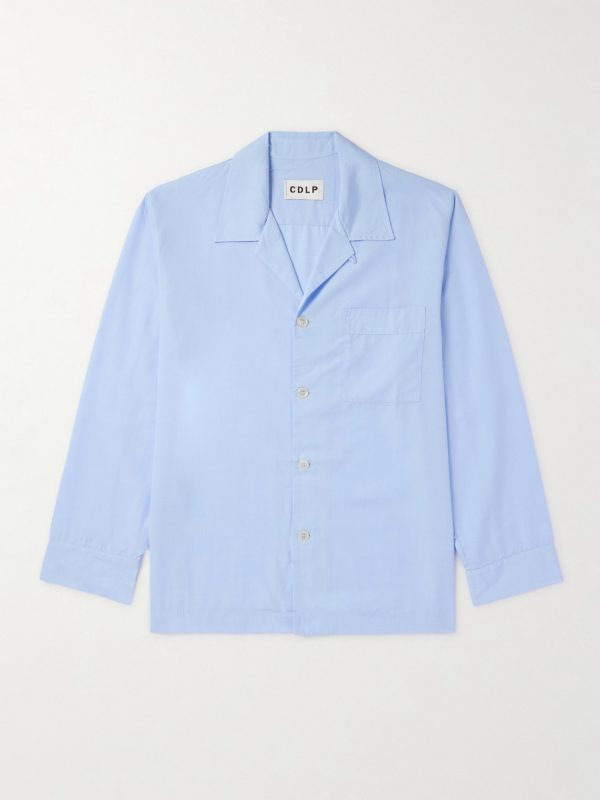 Camp-Collar Lyocell Pyjama Shirt Camp-Collar Lyocell Pyjama Shirt