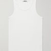 Ribbed Stretch Lyocell and Cotton-Blend Tank Top Ribbed Stretch Lyocell and Cotton-Blend Tank Top