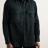 Herringbone Brushed Cotton and Lyocell-Blend Shirt - FR Herringbone Brushed Cotton and Lyocell-Blend Shirt - FR