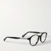 Round-Frame Acetate Optical Glasses - FR
