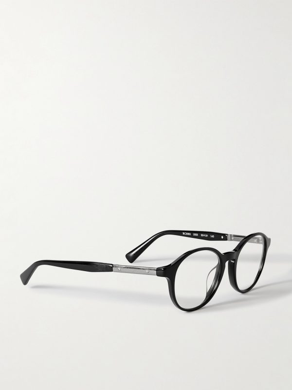 Round-Frame Acetate Optical Glasses - FR