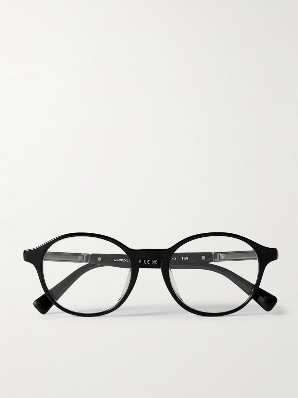 Round-Frame Acetate Optical Glasses