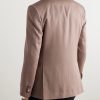 Satin-Trimmed Wool-Twill Tuxedo Jacket - BK Satin-Trimmed Wool-Twill Tuxedo Jacket - BK