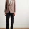 Satin-Trimmed Wool-Twill Tuxedo Jacket - OU Satin-Trimmed Wool-Twill Tuxedo Jacket - OU