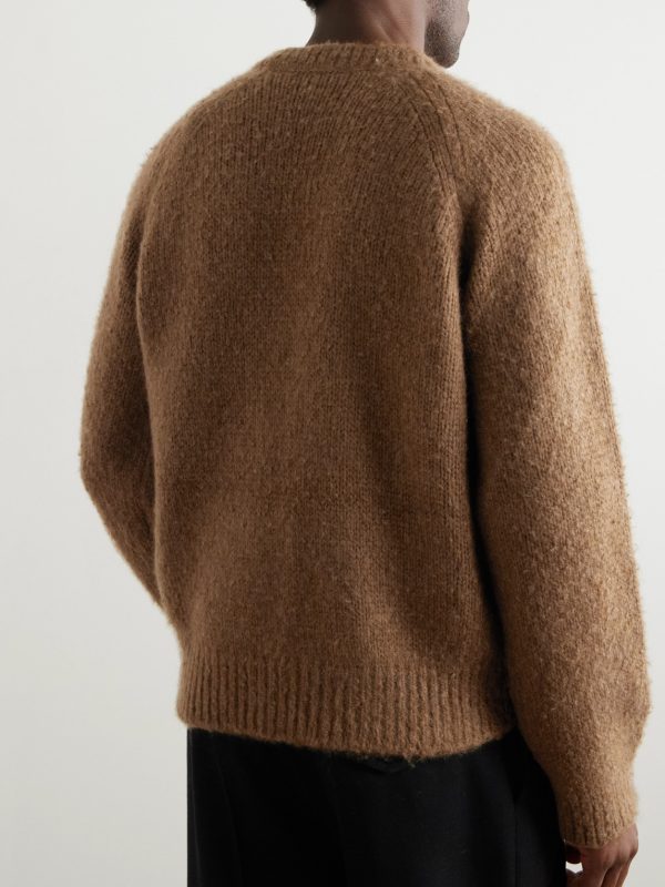 Bruno Brushed-Cashmere Sweater - BK Bruno Brushed-Cashmere Sweater - BK