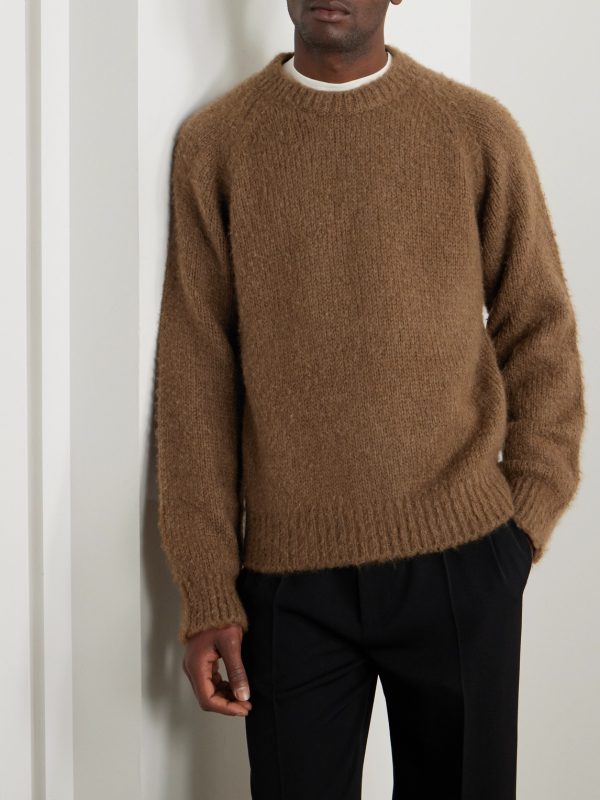 Bruno Brushed-Cashmere Sweater - FR Bruno Brushed-Cashmere Sweater - FR