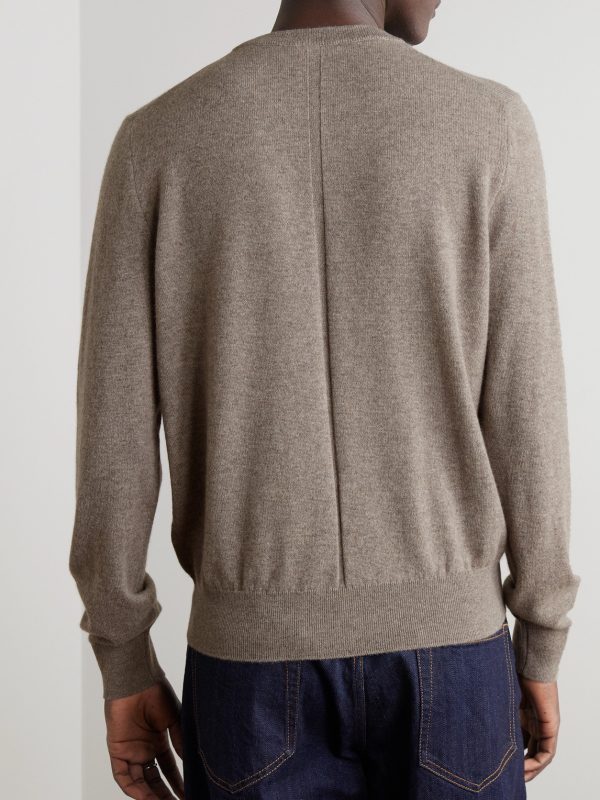 Benji Crew Neck Cashmere Sweater - BK