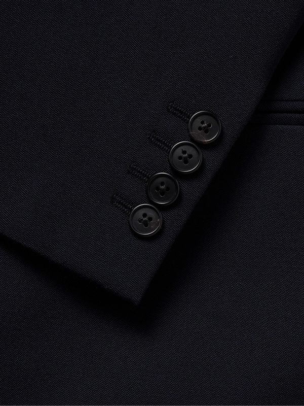 Donnes Double-Breasted Grain de Poudre Virgin Wool Suit Jacket - CU Donnes Double-Breasted Grain de Poudre Virgin Wool Suit Jacket - CU