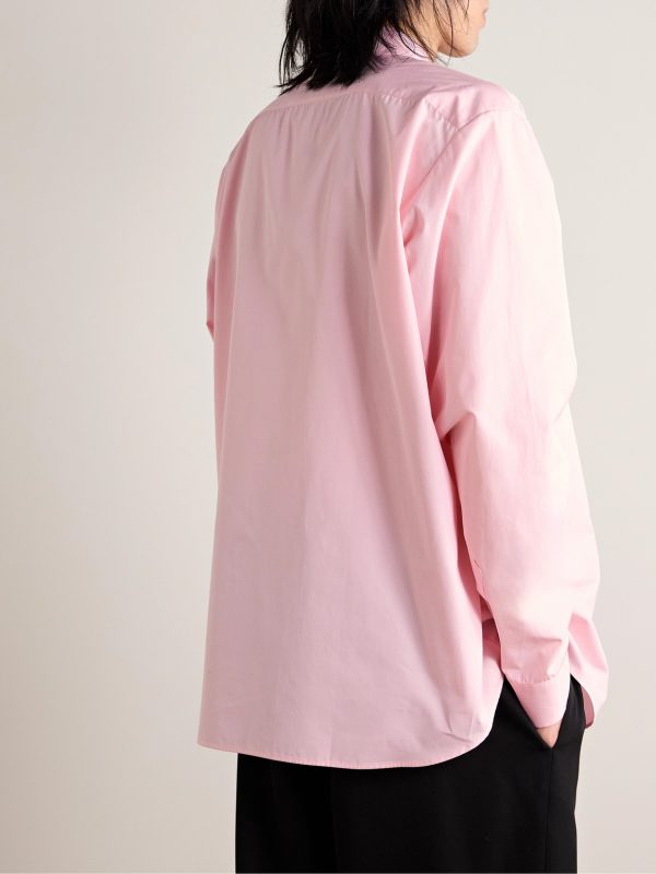 Ezra End-On-End Cotton Shirt - BK Ezra End-On-End Cotton Shirt - BK