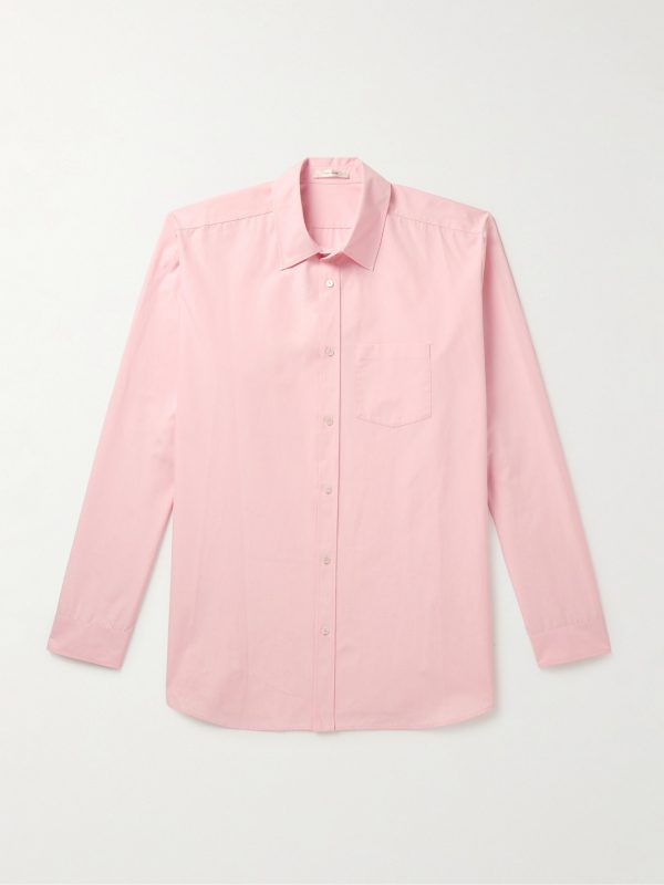 Ezra End-On-End Cotton Shirt Ezra End-On-End Cotton Shirt