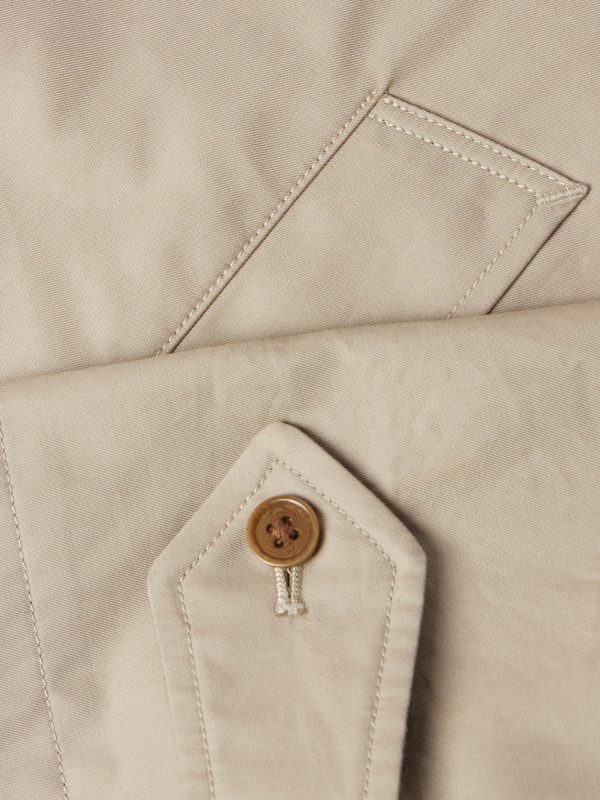 Reversible Cotton-Gabardine Coat - E1 Reversible Cotton-Gabardine Coat - E1