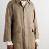 Reversible Cotton-Gabardine Coat - FR Reversible Cotton-Gabardine Coat - FR