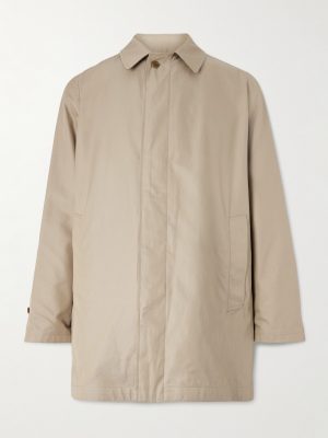 Reversible Cotton-Gabardine Coat Reversible Cotton-Gabardine Coat