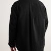 C.P.O Brushed Cashmere-Flannel Shirt Jacket - BK C.P.O Brushed Cashmere-Flannel Shirt Jacket - BK