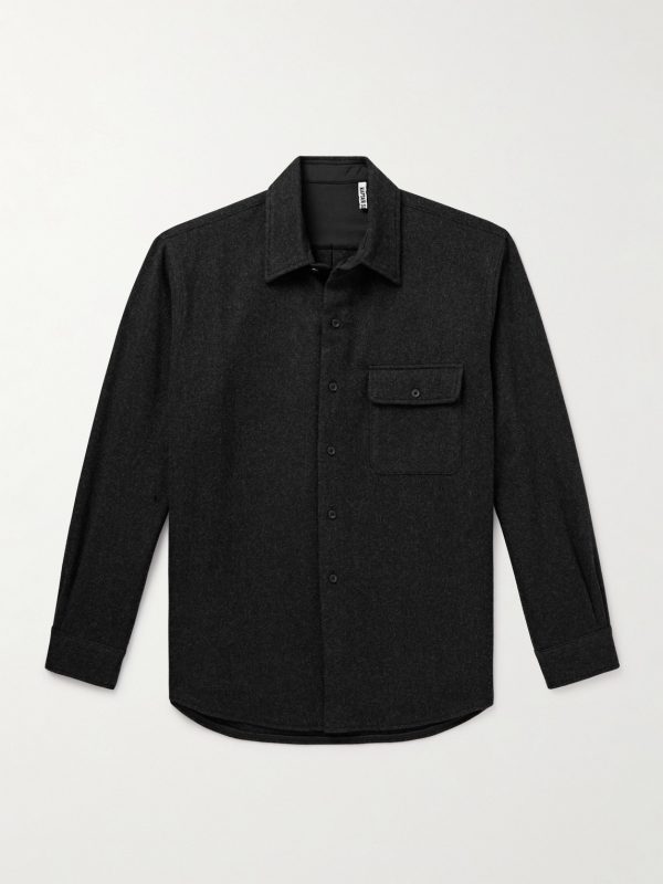 C.P.O Brushed Cashmere-Flannel Shirt Jacket C.P.O Brushed Cashmere-Flannel Shirt Jacket