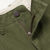Wide-Leg Herringbone Cotton-Twill Trousers - E1