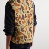 Reversible Camouflage-Print Padded Shell Gilet - BK Reversible Camouflage-Print Padded Shell Gilet - BK