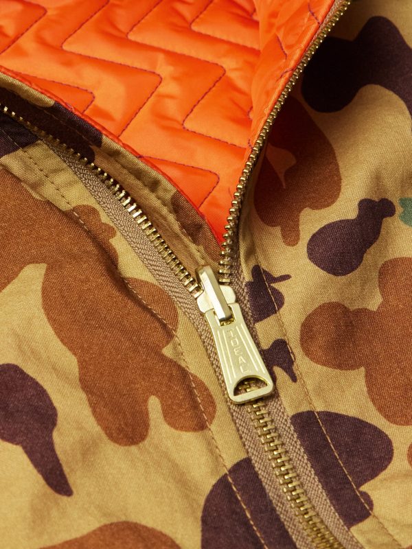 Reversible Camouflage-Print Padded Shell Gilet - CU Reversible Camouflage-Print Padded Shell Gilet - CU