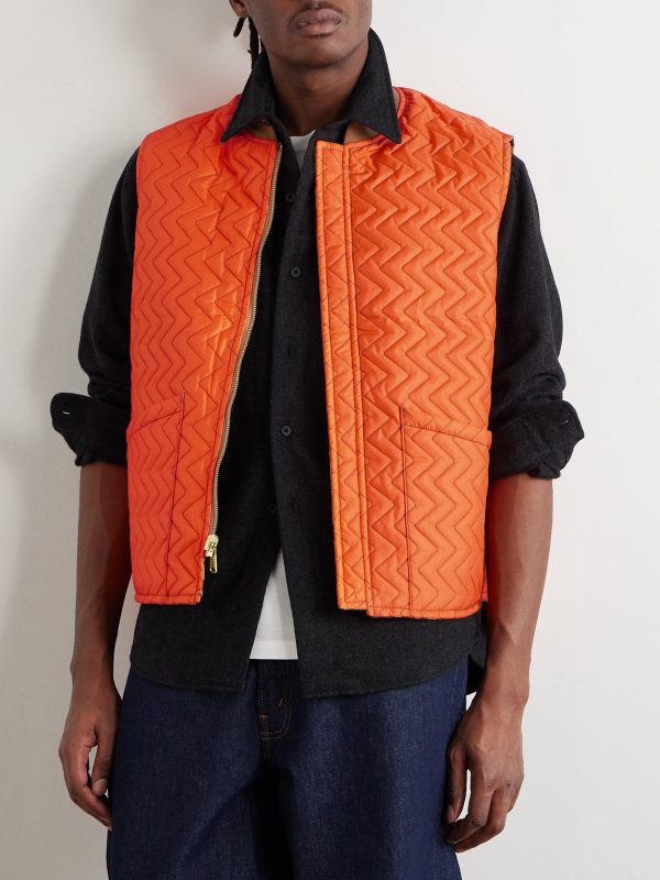 Reversible Camouflage-Print Padded Shell Gilet - E2 Reversible Camouflage-Print Padded Shell Gilet - E2