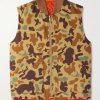 Reversible Camouflage-Print Padded Shell Gilet Reversible Camouflage-Print Padded Shell Gilet