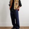 Reversible Camouflage-Print Padded Shell Gilet - OU Reversible Camouflage-Print Padded Shell Gilet - OU