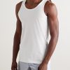 Two-Pack Slim-Fit Cotton-Jersey Tank Tops - OU Two-Pack Slim-Fit Cotton-Jersey Tank Tops - OU