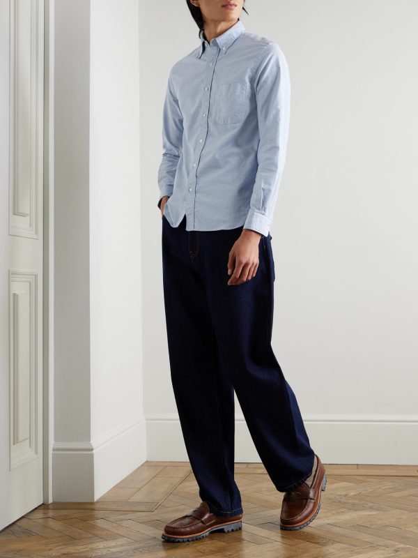 Button-Down Collar Cotton Oxford Shirt - OU Button-Down Collar Cotton Oxford Shirt - OU