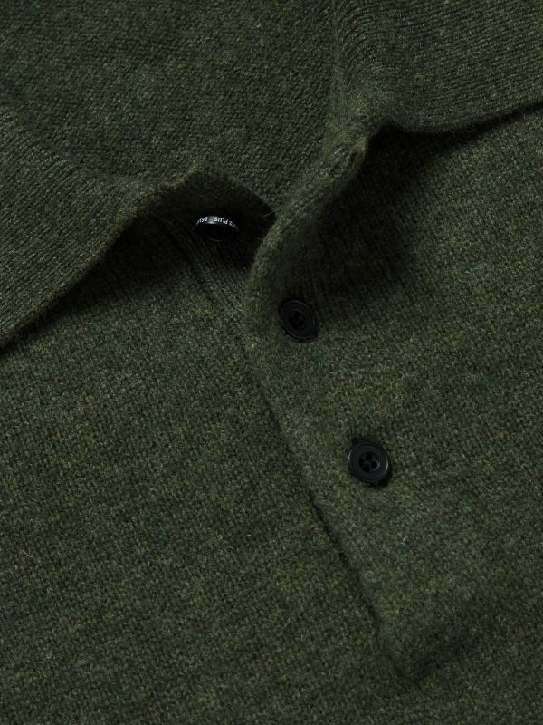 Wool Polo Shirt - CU Wool Polo Shirt - CU