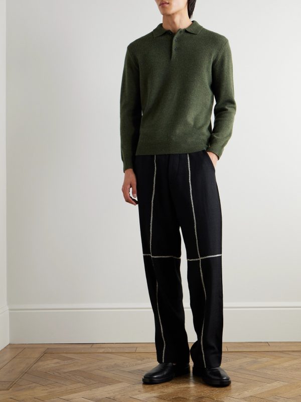 Wool Polo Shirt - OU Wool Polo Shirt - OU