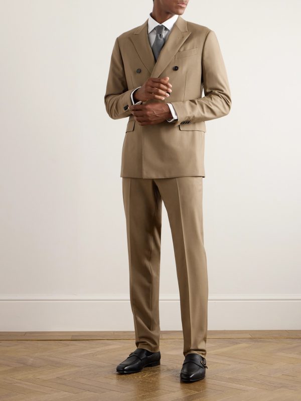 Double-Breasted Trofeo™ Wool-Twill Suit - OU Double-Breasted Trofeo™ Wool-Twill Suit - OU