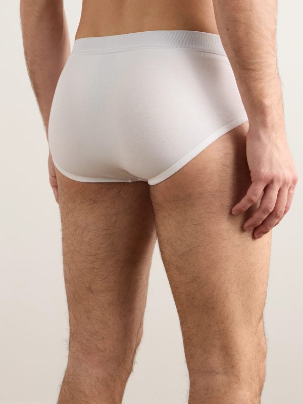 Stretch-Cotton Briefs - BK Stretch-Cotton Briefs - BK