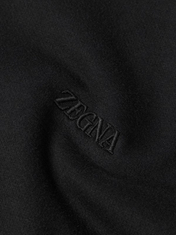 Logo-Embroidered Cotton-Blend Jersey Sweatshirt - CU