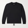 Logo-Embroidered Cotton-Blend Jersey Sweatshirt