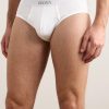 Ribbed Cotton and Modal-Blend Briefs - OU Ribbed Cotton and Modal-Blend Briefs - OU